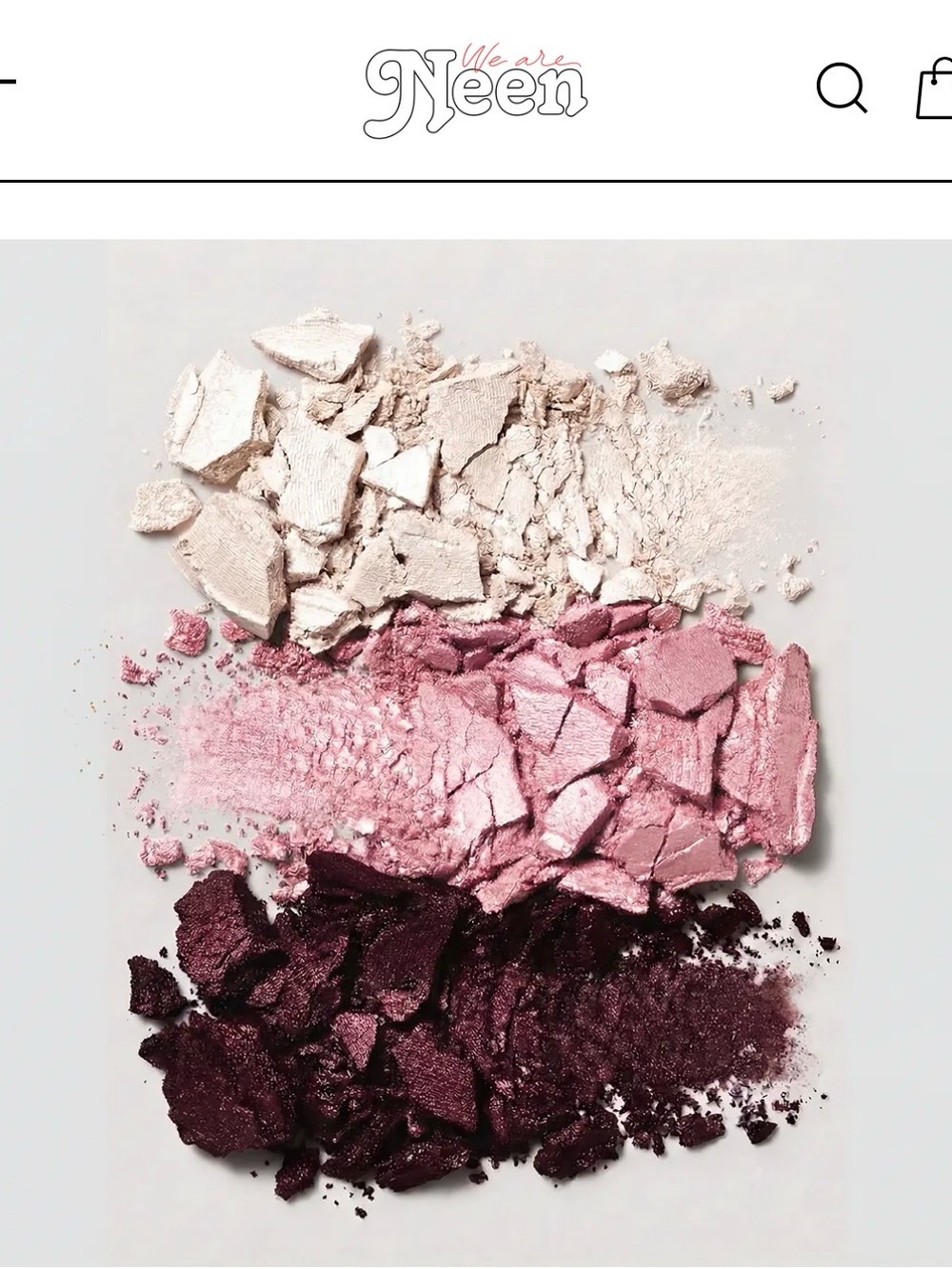 The Soho Trio (Glow, Sprinkle & Click) eyeshadow by We are Neen